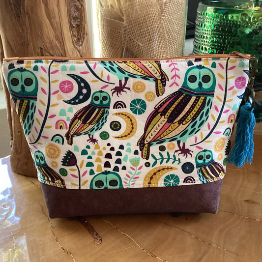 Whimsical Owl Pouch