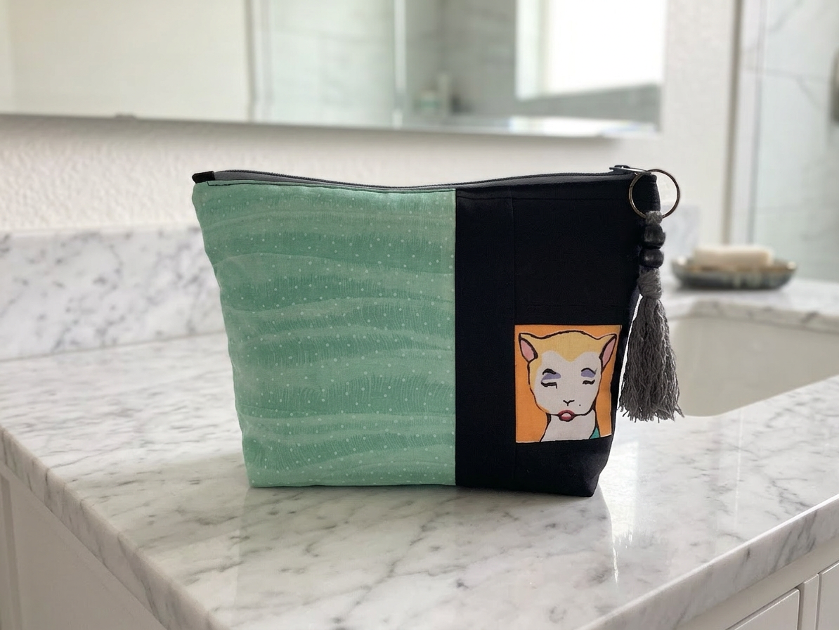 Pop Art Cat Pouch