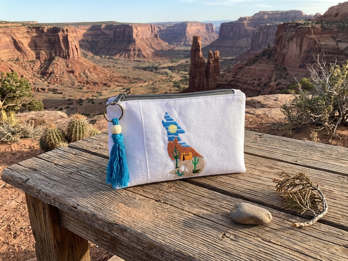 Desert Coyote Pouch