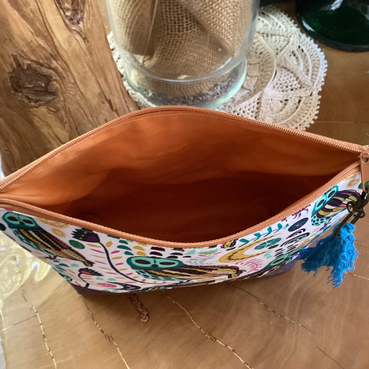 Whimsical Owl Pouch