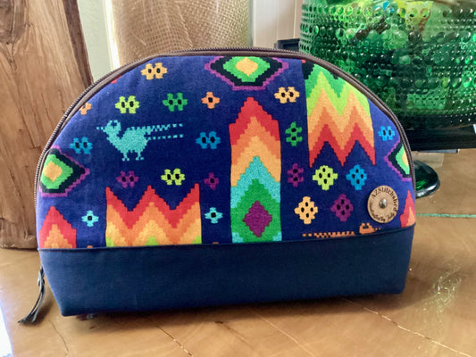 Mayan-inspired Curved Pouch