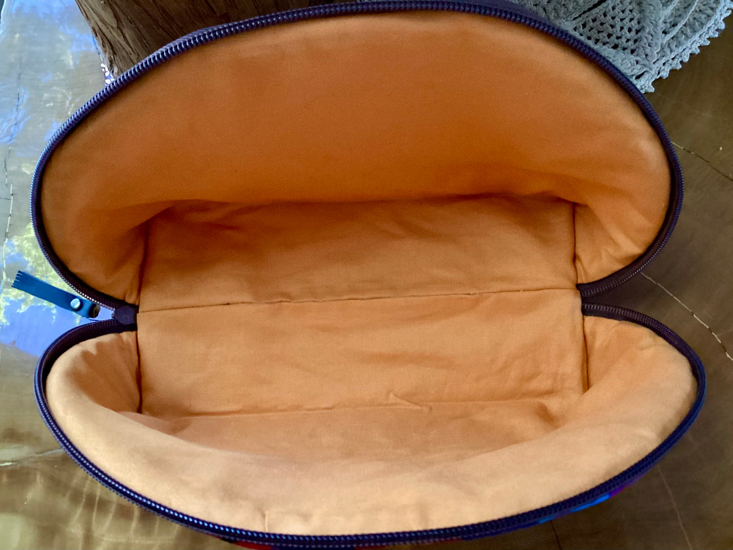 Mayan-inspired Curved Pouch