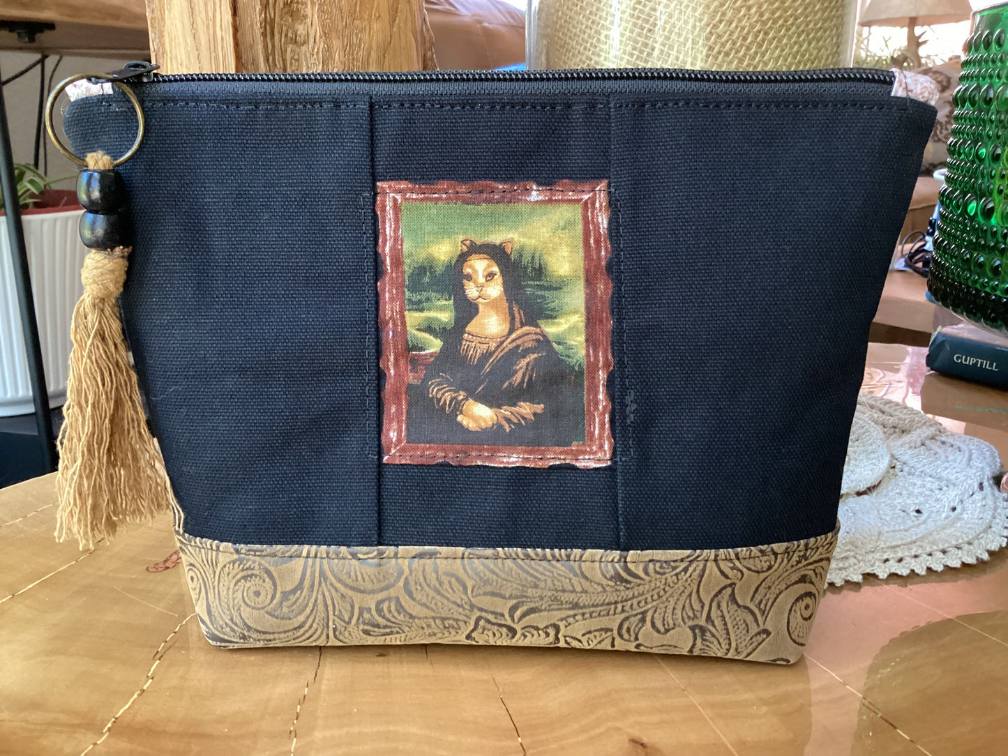 The Cat Mona Lisa Pouch